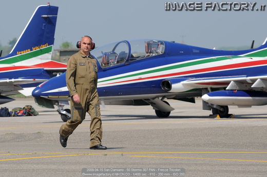 2009-04-15 San Damiano - 50 Stormo 307 PAN - Frecce Tricolori